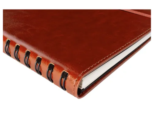 Notitieboek Multo Hannibal A5 kunstleder congnac