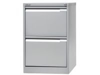 Hangmappenkast 711X47X622 Cm 2 Laden Zilver