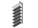 rayonnage pour classeurs rayonnage suivant HxlxP 2350x1010x335mm