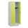 schoollocker,HxBxD 1630x600x500mm,2vak,vak B 300mm,cil.-slot,sokkel
