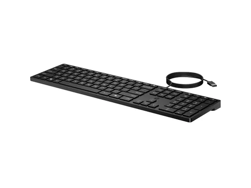 HP Desktop 320K toetsenbord met kabel azerty zwart
