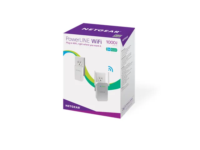 Powerline Extender, 1000 Mbps, 1 Gigabit-poort, 1 Powerline Extender +