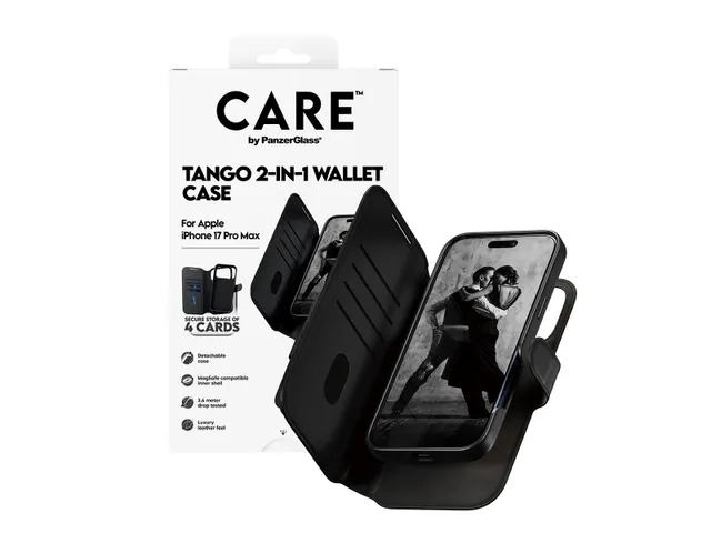 PanzerGlass CARE by Tango 2-in-1 Wallet Case w. MagSafe iPhone 1