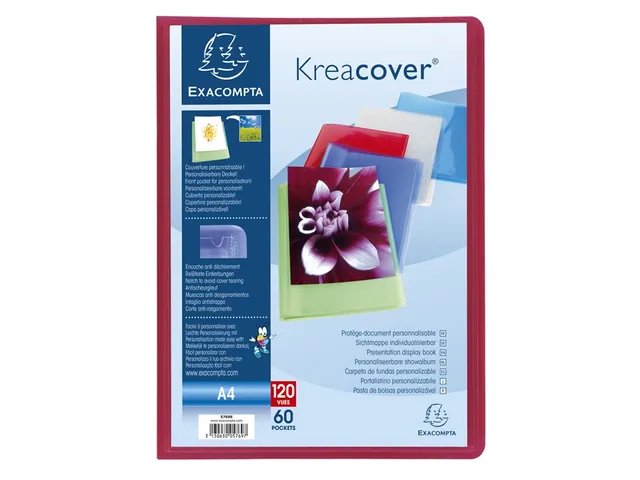 Showalbum A4 60 Tas Kreacover Chromaline Assorti