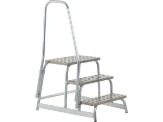 Leuning,V. Machine-Opstapje,Aluminium - 1
