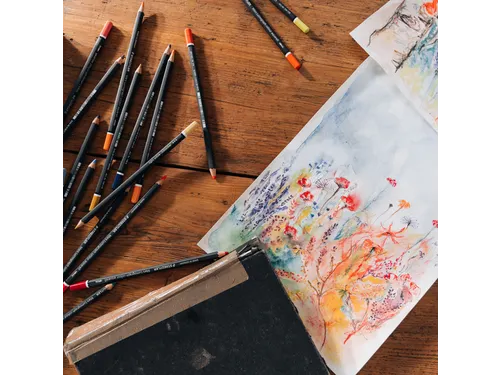 Aquarelpotlood Staedtler Mars Lumograph 12 kleuren
