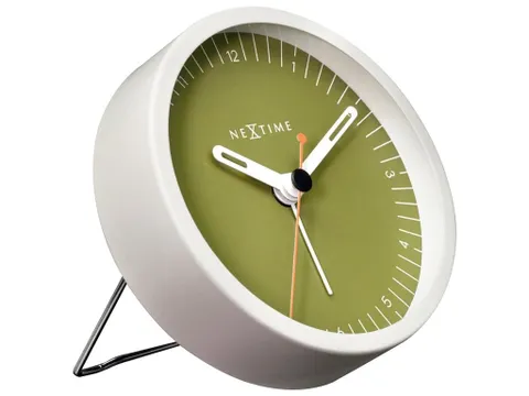 Wekker Nextime Small 9 cm groen