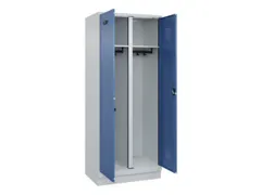 locker voor scheiding van kleding,HxBxD 1950x800x500mm,2vak