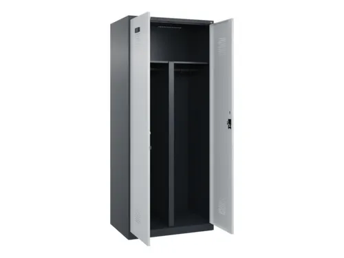 PBM-locker,HxBxD 1850x800x500mm,2vak,vak B 400mm,cil.-slot