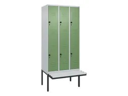 Dubbeldekse dekenkist,HxBxD 2120x900x815mm,3x2vak.,vak B 300mm