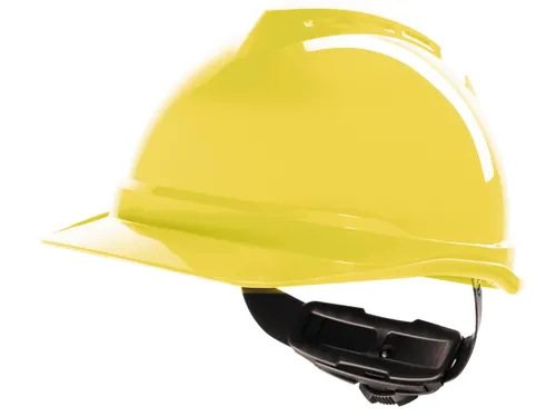 MSA V-Gard 500 ongeventileerde veiligheidshelm met Fas-Trac III binnen