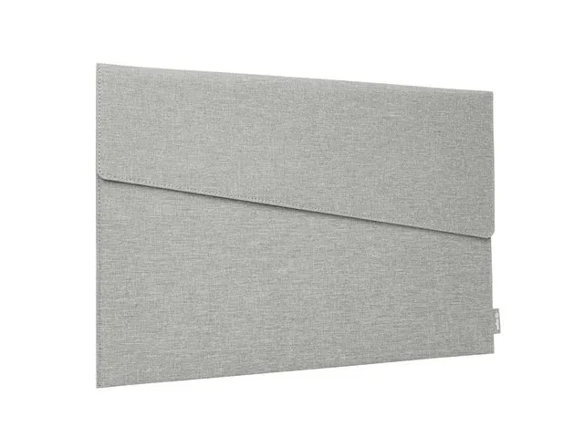 Laptophoes Sigel lichtgrijs M 405x280x10mm