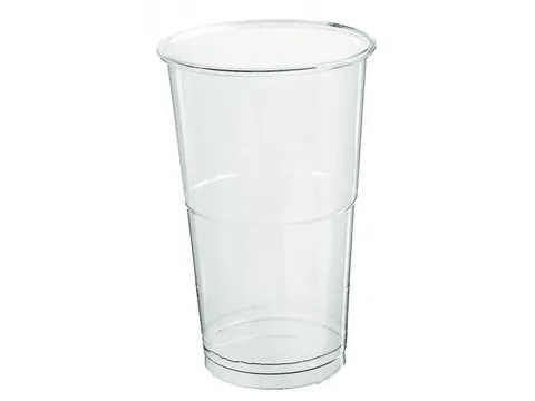 Depa kunststof glas met kraag 250ml transparant 1250 stuks