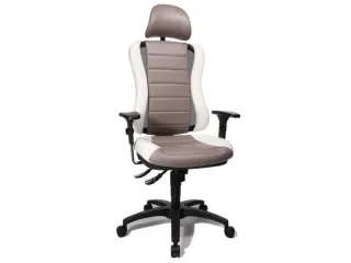 Topstar Bureaustoel Head Point RS, grijs/wit - 2