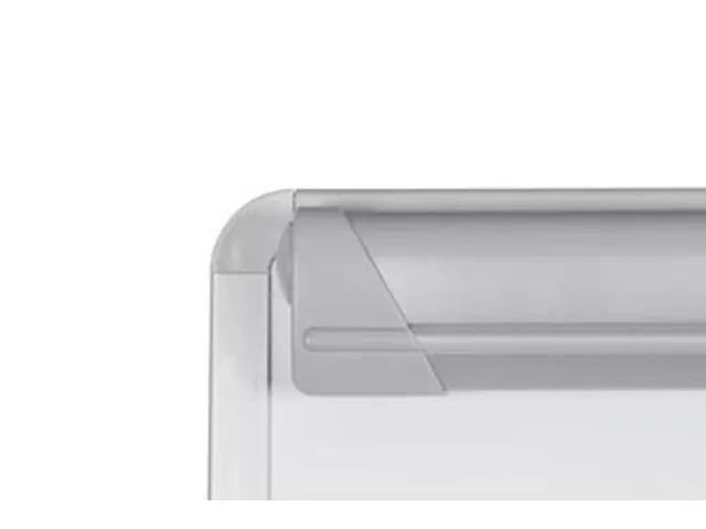 Flipchart Magnetisch Met Zijarmen Uitschuifbaar 100x70cm Lichtgrijs