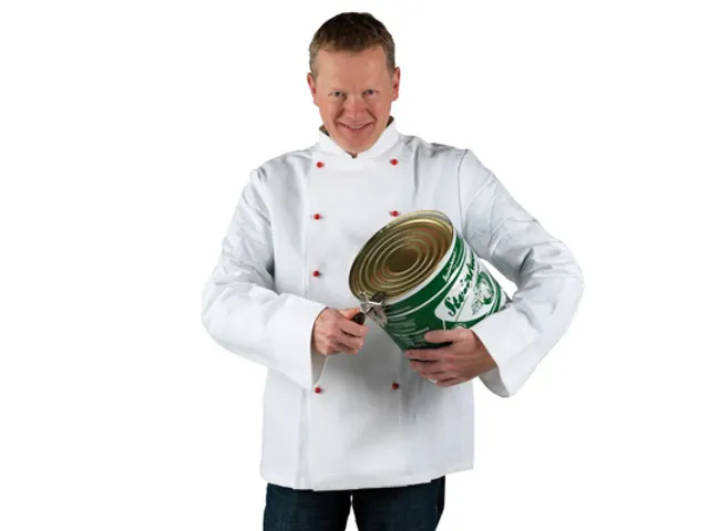 Westmark Heavy duty Blikopener TITAN Staal met houten handvat