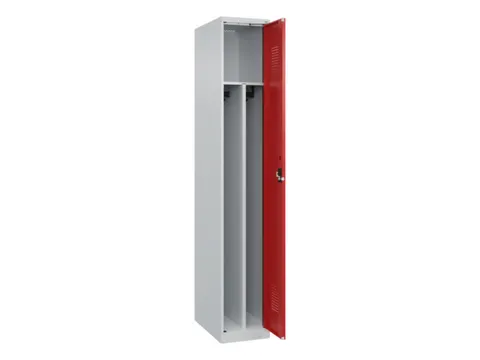 locker voor scheiding van kleding,HxBxD 1850x300x500mm,1vak