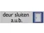 Infobord pictogram deur sluiten 165x44mm
