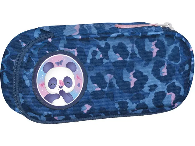 Etui Beckmann ovaal leeg Cheeta