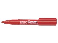 Viltstift Pentel NN50 rond rood 1.5-3mm