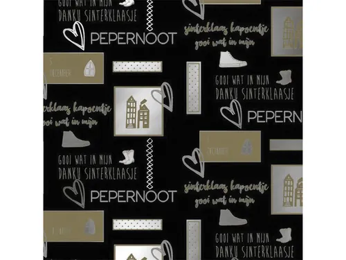 Cadeaupapier Kangaro Sint assorti 70 x 200 cm, 60 rol