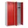 locker voor scheiding van kleding,HxBxD 1850x1200x500mm,4vak