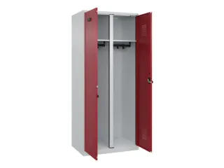 locker voor scheiding van kleding,HxBxD 1850x800x500mm,2vak - 1
