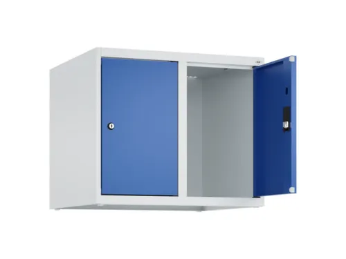 opzetkast,v. locker,2vak.,vak B 300mm,HxBxD 500x600x500mm,vleugeldeur