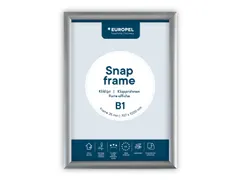 Europel Kliklijst Premium B1 70x100cm 25mm Zilver