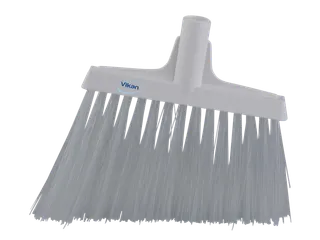 Hygiene 2914-5 hoekbezem wit harde lange schuine vezels 290mm - 1
