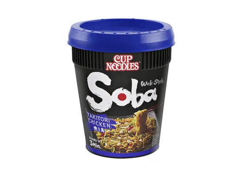 Noodles Nissin Soba yakitori cup