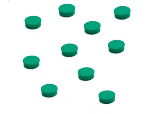 Smit Visual Memomagneten ø 30mm Groen 10 stuks