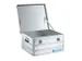 Caisse de transport aluminium 150l HxLxl 370x740x690mm fermetures à c
