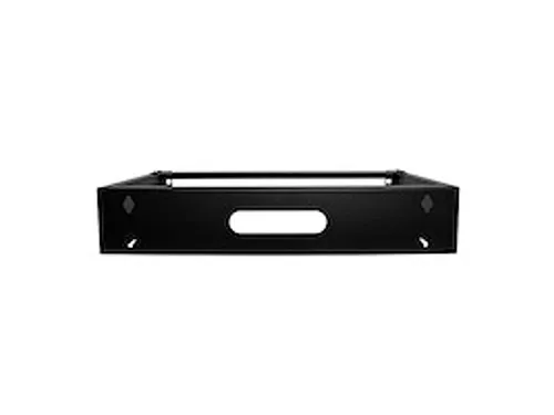 2U server rack voor wandmontage 14 inch diep 19 inch patch panel