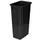afvalverzamelaar,80l,HxBxD 762x320x460mm,romp PP zwart,gesloten