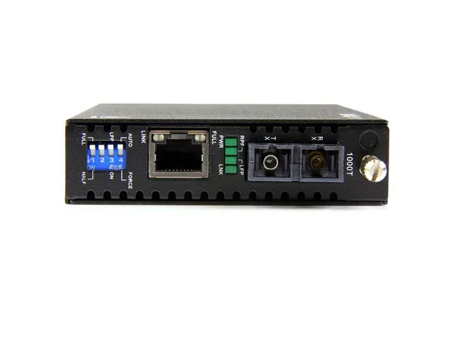 Gigabit Ethernet Single-mode Glasvezel Converter Sc 40 Km