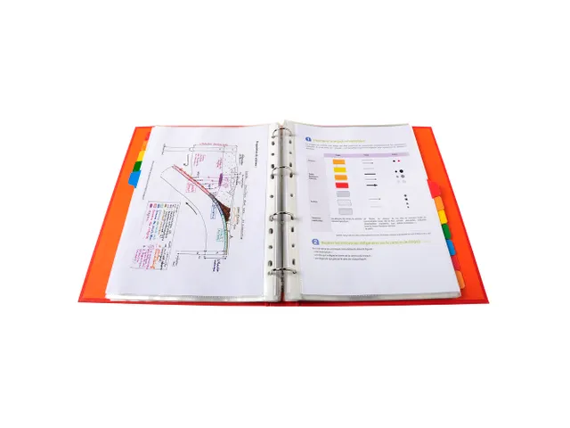 Tabblad Karton 160 Gram A4 + index 12 tabs wit