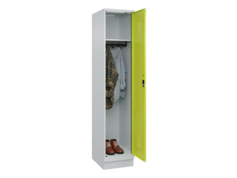 locker,HxBxD 1950x400x500mm,1vak,vak B 400mm,cil.-slot,sokkel
