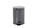 Ronde Step-On Pedaalemmer 6 liter Metallic grafiet