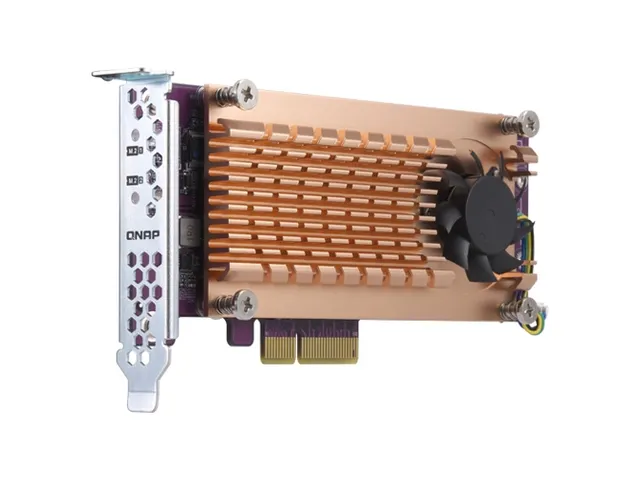 QNAP QM2, PCIe, M.2, PCIe 2.0, Koper, 68,9 mm, 147,2 mm