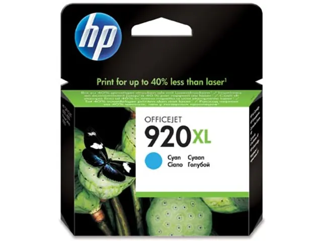 inktcartridge 920XL 700 pagina's OEM CD972AE cyaan