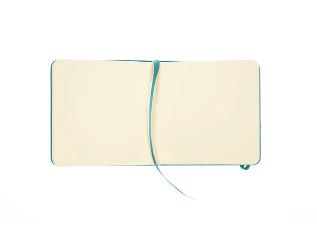 Schetsboek Kangaro 12x12cm dark turquoise PU HC 80 vel 140gr roomwit m