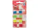 Index 43x12mm 4x35 Tabs Assorti kleuren blister
