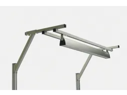 draagarm v. lamp,v. montagetafel,B 1800mm,staal,RAL7035