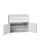 ladekast HxBxD 900x1050x550mm 2laden 2deuren RAL7035 front RAL7035