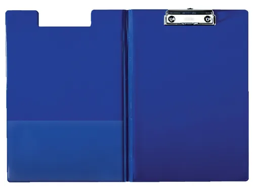 Klemmap Esselte 56045 met kopklem en insteek blauw A4