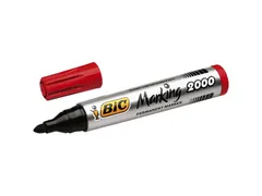 Viltstift Bic 2000 ecolutions rond large rood