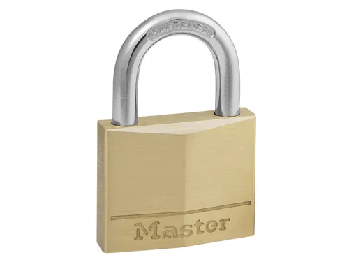 Hangslot MasterLock 140EURD messing 40mm