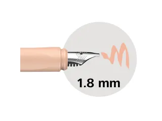 Vulpenpunt Schneider Abrikoos 1,8mm - 3