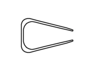 25 Serodo bindruggen 9mm zwart - 5